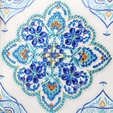 Laden Sie das Bild in den Galerie-Viewer, Diamond Painting Handtasche - Marokkanische Azur Fliese