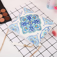 Laden Sie das Bild in den Galerie-Viewer, Diamond Painting Handtasche - Marokkanische Azur Fliese
