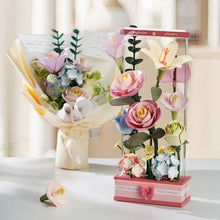 Laden Sie das Bild in den Galerie-Viewer, 3D Puzzle - Blühende Blumenstrauß-Box