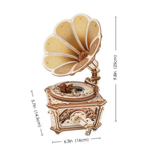 Laden Sie das Bild in den Galerie-Viewer, 3D Puzzle - Diva-Grammophon