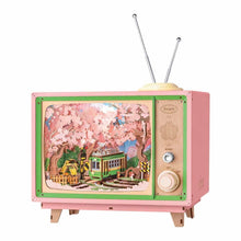 Laden Sie das Bild in den Galerie-Viewer, 3D Puzzle Spieluhr - Sakura Traumtour