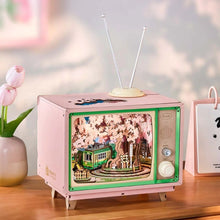 Laden Sie das Bild in den Galerie-Viewer, 3D Puzzle Spieluhr - Sakura Traumtour