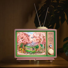 Laden Sie das Bild in den Galerie-Viewer, 3D Puzzle Spieluhr - Sakura Traumtour