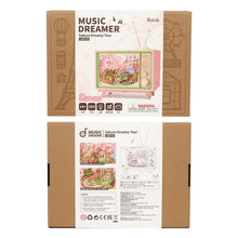 Laden Sie das Bild in den Galerie-Viewer, 3D Puzzle Spieluhr - Sakura Traumtour