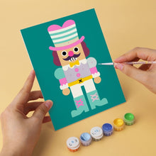 Laden Sie das Bild in den Galerie-Viewer, Mini Serie Malen nach Zahlen 15x20 cm (6 Stück) - Smaragd-Wächter