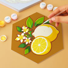 Laden Sie das Bild in den Galerie-Viewer, Mini Serie Malen nach Zahlen - Sechsecke (6 Stück) - Saftige Kollektion
