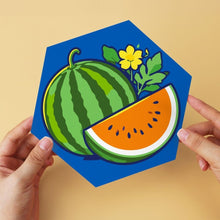 Laden Sie das Bild in den Galerie-Viewer, Mini Serie Malen nach Zahlen - Sechsecke (6 Stück) - Saftige Kollektion