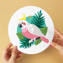 Laden Sie das Bild in den Galerie-Viewer, Mini Serie Malen nach Zahlen - Scheiben Ø20cm (6 Stück) - Bunte Flügel