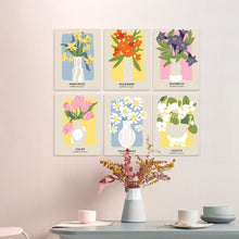 Laden Sie das Bild in den Galerie-Viewer, Mini Serie Malen nach Zahlen 15x20 cm (6 Stück) - Volle Blüte