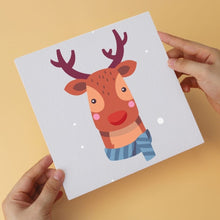 Laden Sie das Bild in den Galerie-Viewer, Mini Serie Malen nach Zahlen 20x20 cm (6 Stück) - Klassisches Weihnachtsset