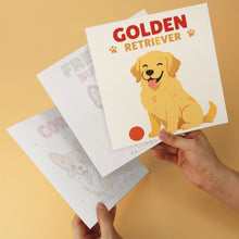 Laden Sie das Bild in den Galerie-Viewer, Mini Serie Malen nach Zahlen 20x20 cm (6 Stück) - Klassiker der Hundewelt