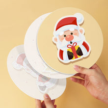 Laden Sie das Bild in den Galerie-Viewer, Mini Serie Malen nach Zahlen - Scheiben Ø20cm (6 Stück) - Weihnachtszauber