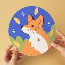 Laden Sie das Bild in den Galerie-Viewer, Mini Serie Malen nach Zahlen - Scheiben Ø20cm (6 Stück) - Flüstern der Wildnis