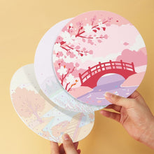 Laden Sie das Bild in den Galerie-Viewer, Mini Serie Malen nach Zahlen - Scheiben Ø20cm (6 Stück) - Traumhafte Landschaften 1