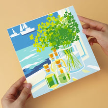 Laden Sie das Bild in den Galerie-Viewer, Mini Serie Malen nach Zahlen 20x20 cm (6 Stück) - Fensterblicke