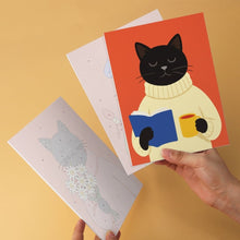 Laden Sie das Bild in den Galerie-Viewer, Mini Serie Malen nach Zahlen 15x20 cm (6 Stück) - Eine Katze, viele Stimmungen