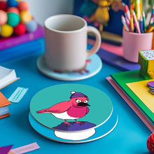 Laden Sie das Bild in den Galerie-Viewer, Malen nach Zahlen 10 cm Untersetzer (4 Stück) - Kreatives Weihnachtsgeschenk 1
