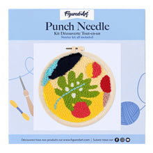 Laden Sie das Bild in den Galerie-Viewer, Punch Needle Herbstblatt