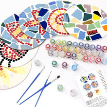 Laden Sie das Bild in den Galerie-Viewer, Malen nach Zahlen 20 cm Tischsets (6 Stück) - Dekoratives Geometrisches Muster