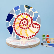 Laden Sie das Bild in den Galerie-Viewer, Malen nach Zahlen 20 cm Tischsets (6 Stück) - Dekoratives Geometrisches Muster