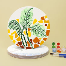 Laden Sie das Bild in den Galerie-Viewer, Malen nach Zahlen 20 cm Tischsets (6 Stück) - Botanik und Natur
