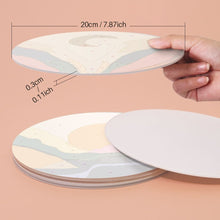 Laden Sie das Bild in den Galerie-Viewer, Malen nach Zahlen 20 cm Tischsets (6 Stück) - Moderner Abstrakter Berg