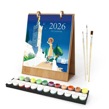 Laden Sie das Bild in den Galerie-Viewer, Malen nach Zahlen Kalender 2026 – Weltreise Figured'Art