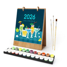 Laden Sie das Bild in den Galerie-Viewer, Malen nach Zahlen Kalender 2026 – Klassische Cocktails Figured'Art
