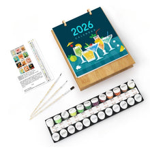 Laden Sie das Bild in den Galerie-Viewer, Malen nach Zahlen Kalender 2026 – Klassische Cocktails