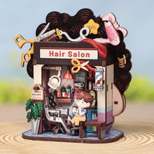 Laden Sie das Bild in den Galerie-Viewer, Miniaturhaus - Kleiner Friseursalon Figured'Art
