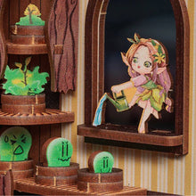 Laden Sie das Bild in den Galerie-Viewer, Book Nook - Fantasie-Pflanzenladen