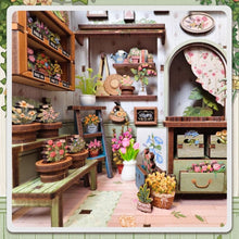 Laden Sie das Bild in den Galerie-Viewer, Book Nook - Blumenladen an der Champs-Élysées