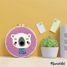 Laden Sie das Bild in den Galerie-Viewer, Punch Needle Süßer Koala