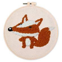 Laden Sie das Bild in den Galerie-Viewer, Punch Needle set Süßer Fuchs