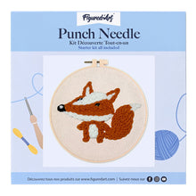Laden Sie das Bild in den Galerie-Viewer, Punch Needle Süßer Fuchs