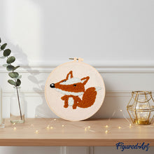 Laden Sie das Bild in den Galerie-Viewer, Punch Needle Süßer Fuchs