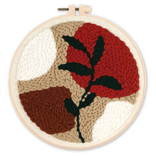 Laden Sie das Bild in den Galerie-Viewer, Punch Needle set Botanische Abstraktion 3