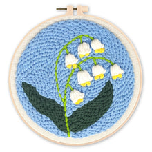 Laden Sie das Bild in den Galerie-Viewer, Punch Needle set Maiglöckchen