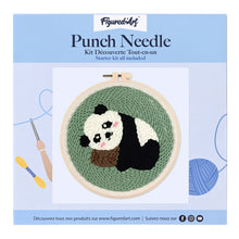 Laden Sie das Bild in den Galerie-Viewer, Punch Needle Panda 1