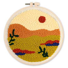 Laden Sie das Bild in den Galerie-Viewer, Punch Needle set Goldene Wüste