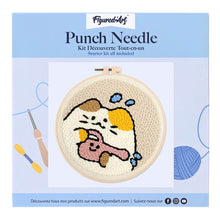 Laden Sie das Bild in den Galerie-Viewer, Punch Needle Gärtnerkatze