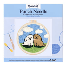 Laden Sie das Bild in den Galerie-Viewer, Punch Needle Hunde-Duo