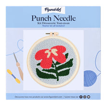Laden Sie das Bild in den Galerie-Viewer, Punch Needle Hibiskus