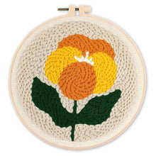 Laden Sie das Bild in den Galerie-Viewer, Punch Needle set Ringelblume