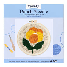 Laden Sie das Bild in den Galerie-Viewer, Punch Needle Ringelblume