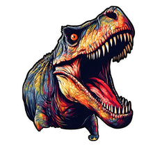 Laden Sie das Bild in den Galerie-Viewer, 2D Holzpuzzle – Dinosaurier
