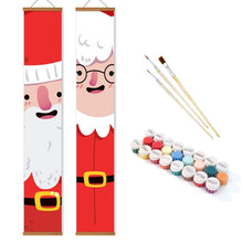 Laden Sie das Bild in den Galerie-Viewer, Malen nach Zahlen DIY Tür Banner - Winterlächeln