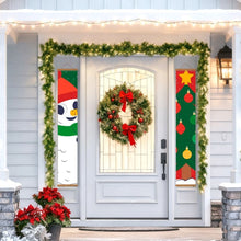 Laden Sie das Bild in den Galerie-Viewer, Malen nach Zahlen DIY Tür Banner - Lächelnder Schneemann