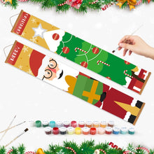 Laden Sie das Bild in den Galerie-Viewer, Malen nach Zahlen DIY Tür Banner - Weihnachtsbaum Magie