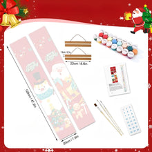 Laden Sie das Bild in den Galerie-Viewer, Malen nach Zahlen DIY Tür Banner - HO HO HO